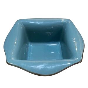 Southern Living at Home Tuscan Everyday Baker Square Dish Blue Retired